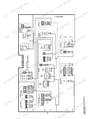 Взрыв-схема стиральной машины Aeg LAVEUROLINES - Схема узла Control 113